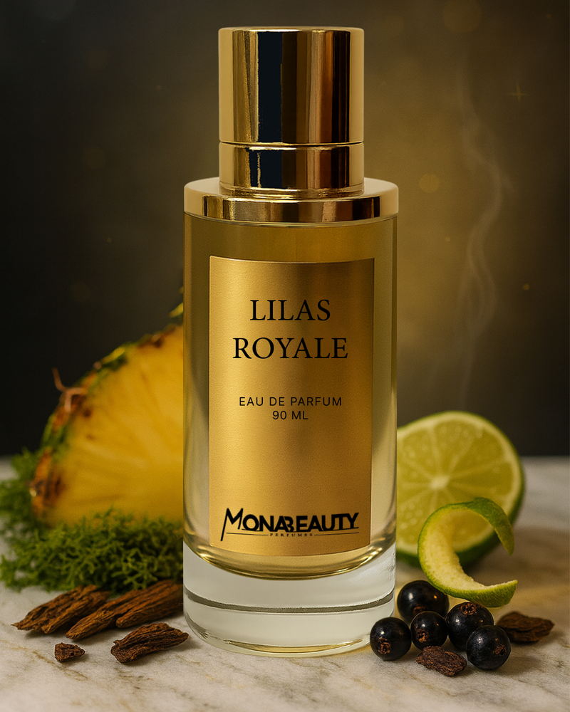 عطر الليلك الملكي، لِيْـلَا رُويالْ أو دو بارفان من منى بيوتي للنساء والرجال 90 مل