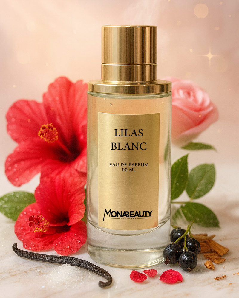 Lilas Blanc Eau de Parfum (EDP) by Mona Beauty for women and men 90ML