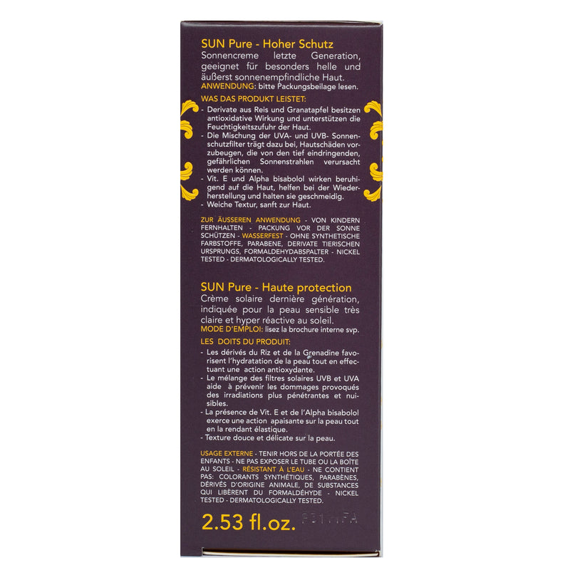 LOCHERBER Sun Pure High Protection SPF 50 cream 75ML