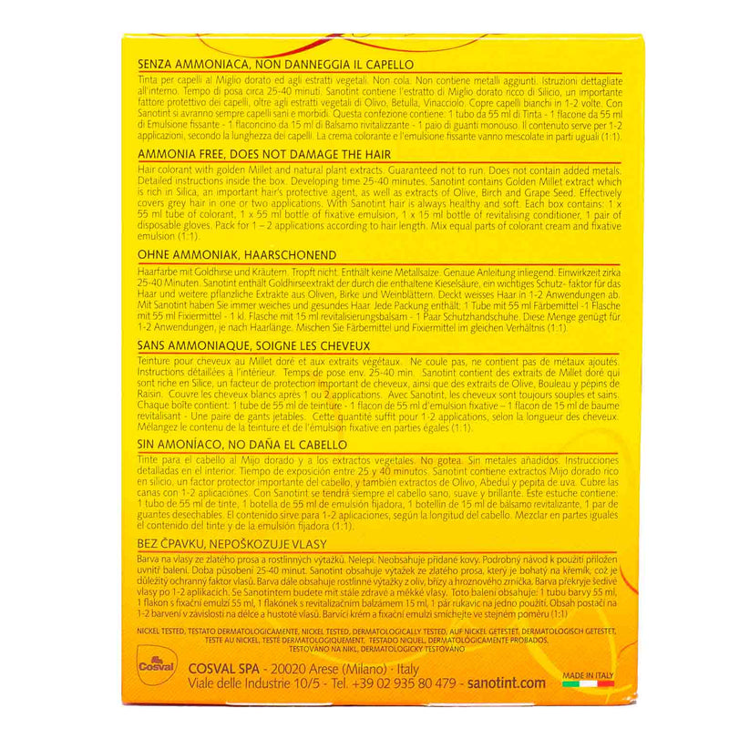 Sanotint hair color Natural Brown NO 03 - 125ML