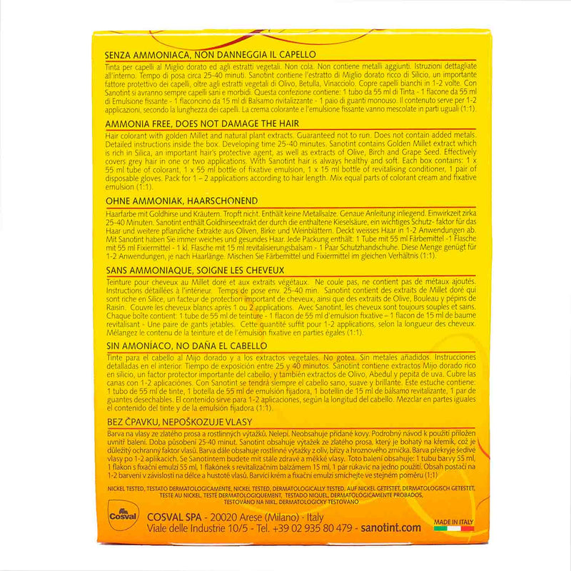 Sanotint hair color Dark Chestnut- NO 06 - 125ML