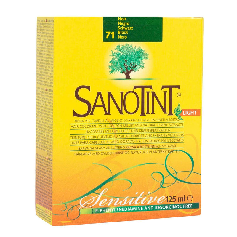 Sanotint hair color Black- NO 71 - 125ML