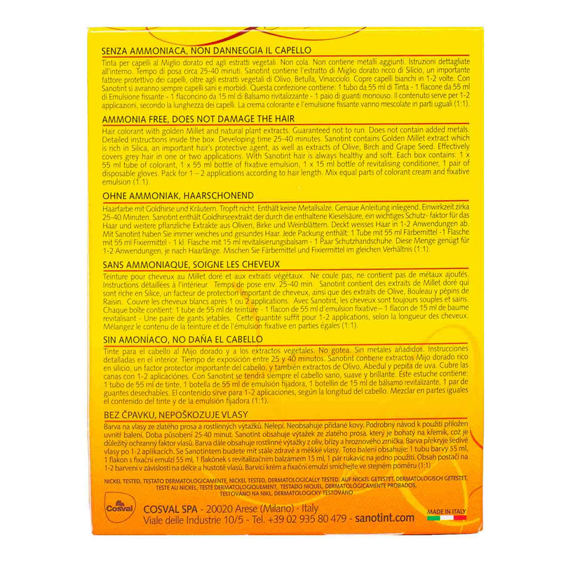 Sanotint hair color Light Blonde- NO 10 - 125ML