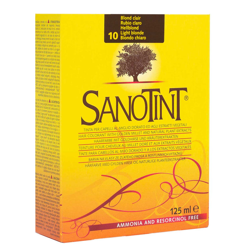 Sanotint hair color Light Blonde- NO 10 - 125ML