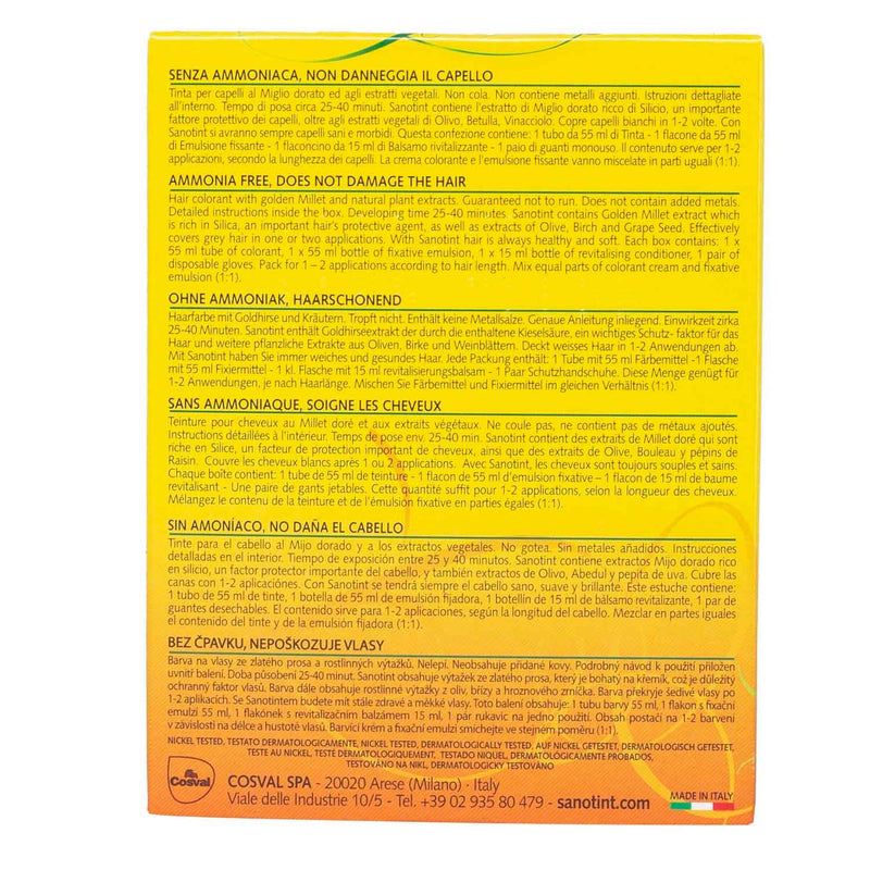 Sanotint Bright Ash Chestnut- NO 72 - 125ML