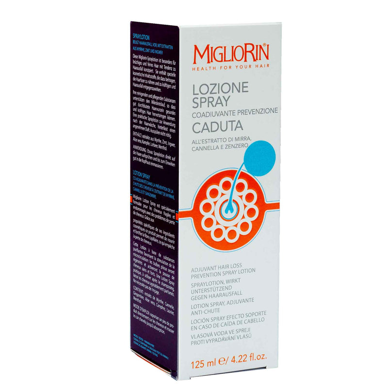 Migliorin Adjuvant Anti Hair Loss Spray Lotion 125ML With Alcohol AA