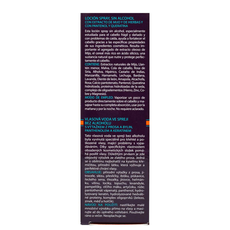 بخاخ ميليورين مضاد لتساقط الشعر خالي من الكحول بسعة 125 مل