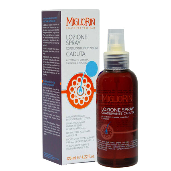 Migliorin Adjuvant Anti Hair Loss Spray Lotion 125ML With Alcohol AA