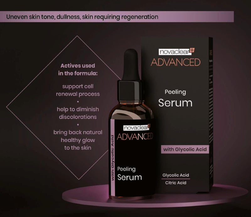 Novaclear Advanced Peeling Serum with glycolic acid 30ML