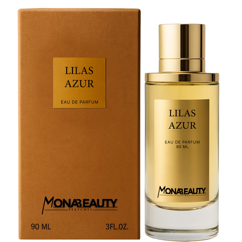 عطر الليلك الفيروزي، لِيْــلَا أَزور أو دو بارفان من منى بيوتي للنساء والرجال 90 مل