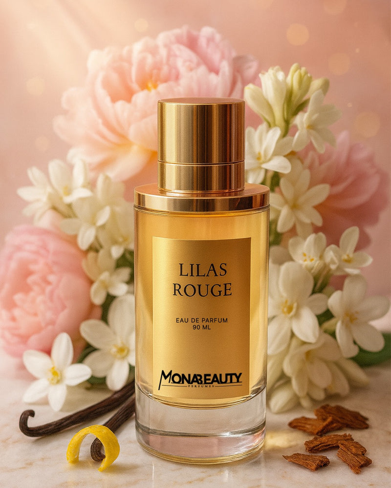 Lilas Rouge Eau de Parfum (EDP) by Mona Beauty for women and men 90ML