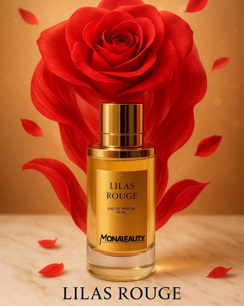 Lilas Rouge Eau de Parfum (EDP) by Mona Beauty for women and men 90ML
