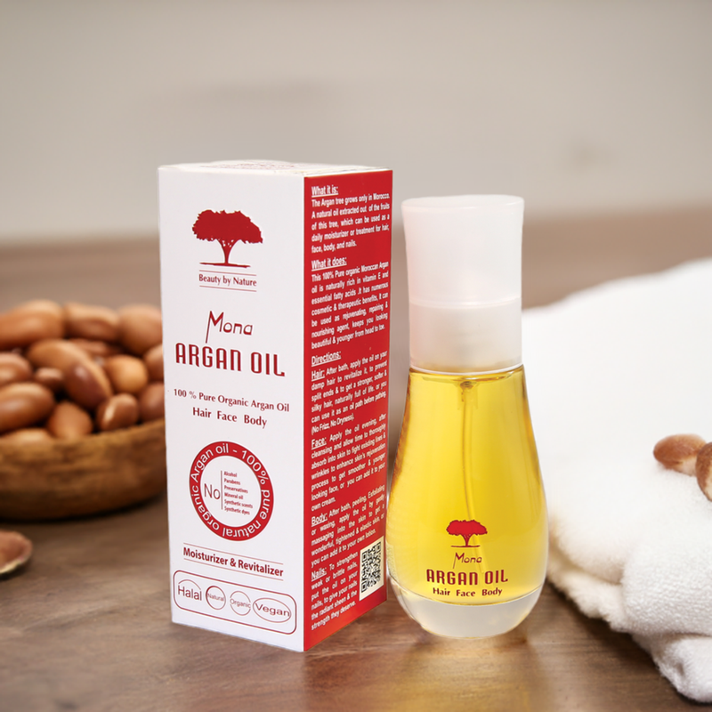 Mona Argan oil - Hair Face Body 50ML