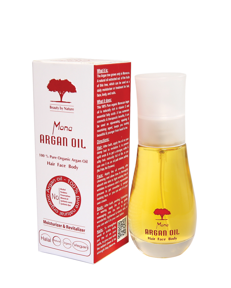Mona Argan oil - Hair Face Body 50ML