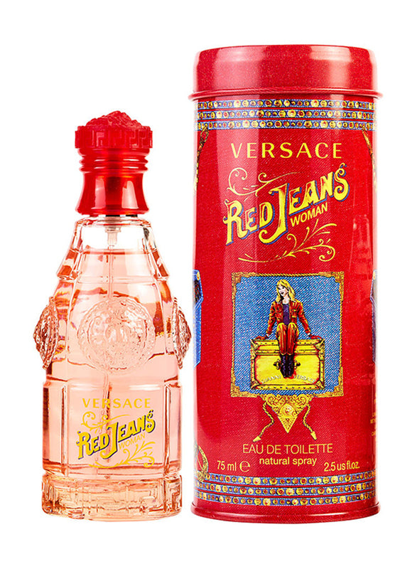 Versace Versus Red Jeans For Women Eau De Toilette 75ML
