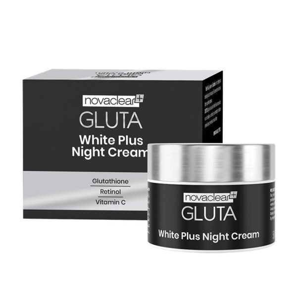 NOVACLEAR GLUTA WHITE PLUS NIGHT CREAM 50ML